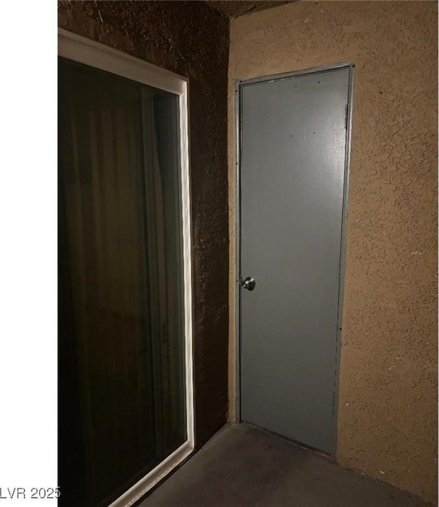 view of exterior entry