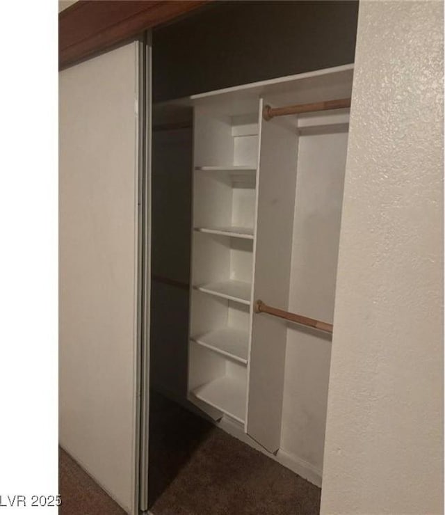 view of closet
