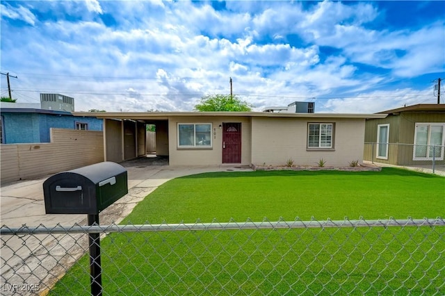view of ranch-style home
