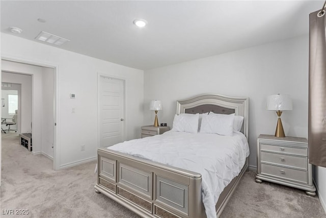 6150 Foxes Dale St, Las Vegas, NV 89166 - bedroom with light colored carpet and baseboards