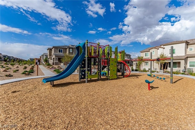6150 Foxes Dale St, Las Vegas, NV 89166 - community jungle gym with a residential view