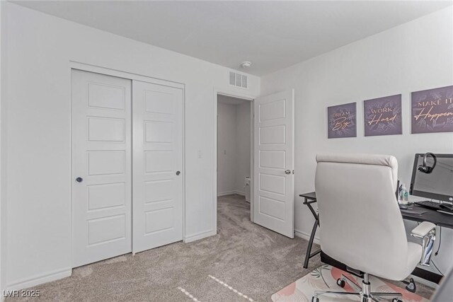 6150 Foxes Dale St, Las Vegas, NV 89166 - home office with carpet flooring and baseboards