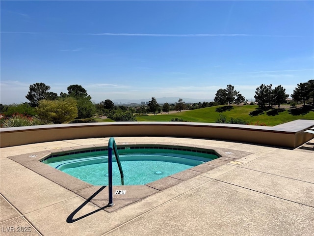 view of swimming pool