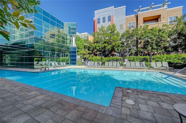 view of pool