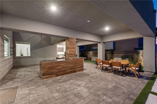 view of patio / terrace featuring outdoor dining area