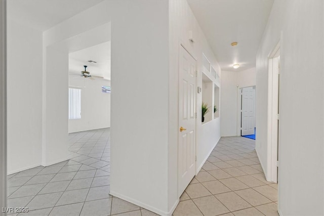 1846 High Mesa Dr, Henderson, NV 89012 - corridor featuring light tile patterned floors and baseboards
