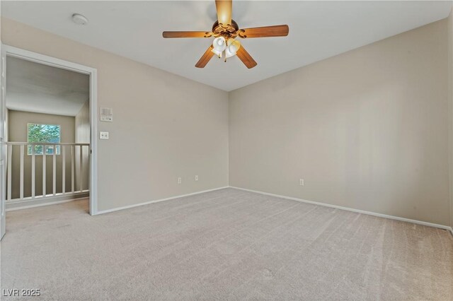 1287 Dove Tree Ct, Henderson, NV 89014 - carpeted empty room with baseboards and ceiling fan