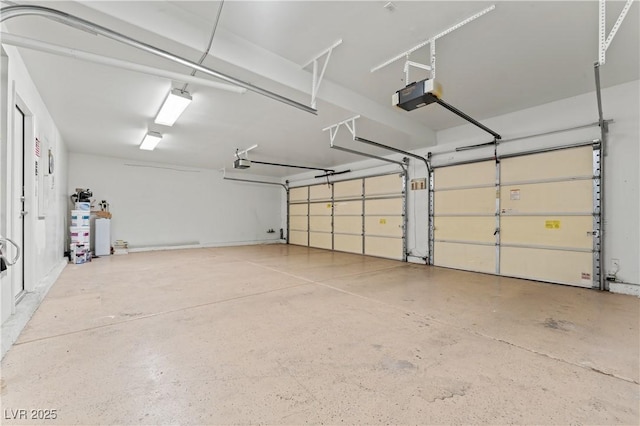 1287 Dove Tree Ct, Henderson, NV 89014 - garage with secured water heater and a garage door opener
