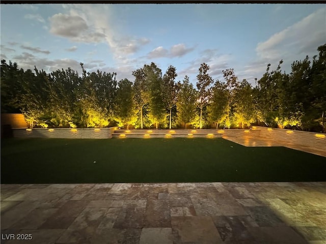 view of yard