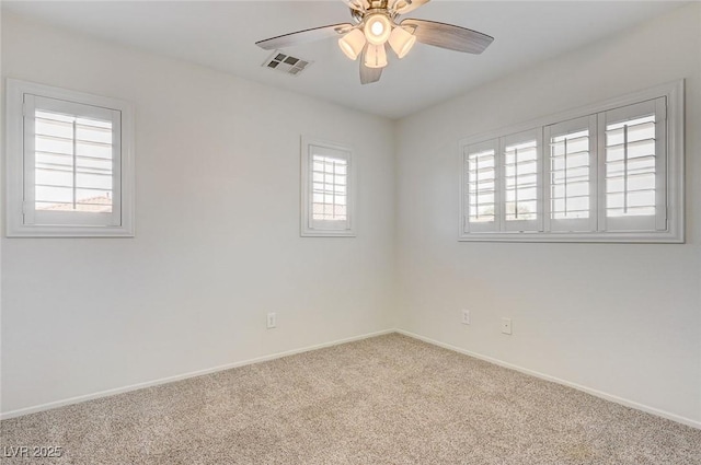 1158 Gecko Rd, Henderson, NV 89002 - unfurnished room with carpet flooring, ceiling fan, and baseboards