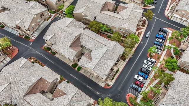 birds eye view of property featuring a residential view