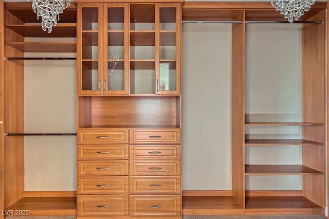 view of closet