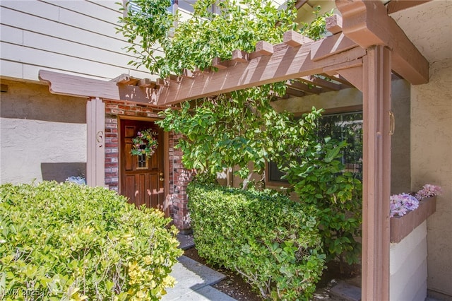 3249 Dayflower St Unit C, Las Vegas, NV 89121 - entrance to property featuring stucco siding