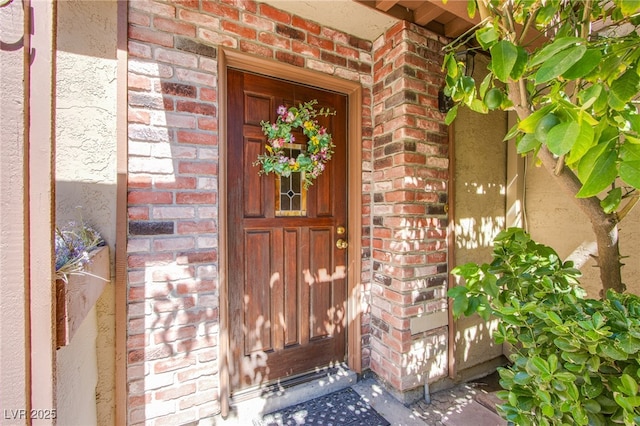 3249 Dayflower St Unit C, Las Vegas, NV 89121 - entrance to property featuring brick siding