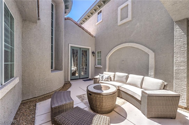 view of patio / terrace with outdoor lounge area