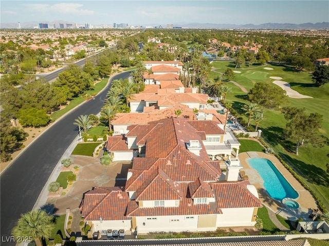 35 Ventana Canyon Dr, Las Vegas, NV 89113 - drone / aerial view featuring golf course view