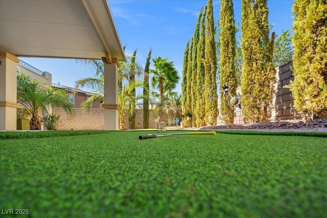 view of yard