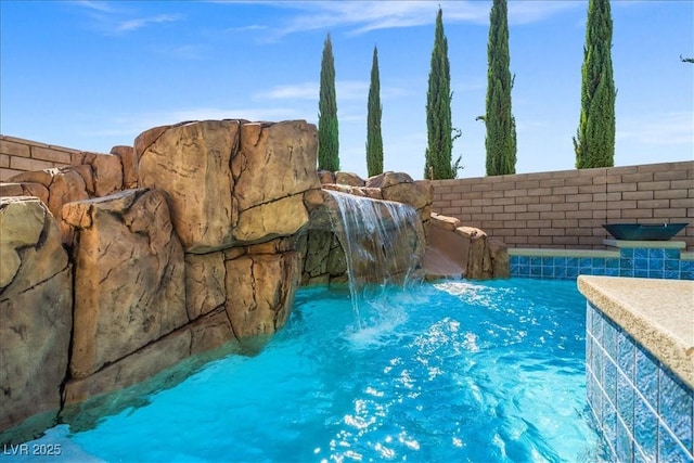 view of pool