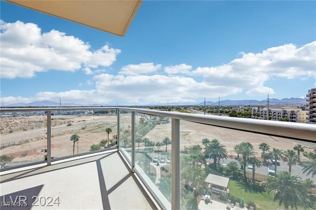 8255 Las Vegas Blvd Unit 713, Las Vegas, NV 89123 - balcony featuring a mountain view