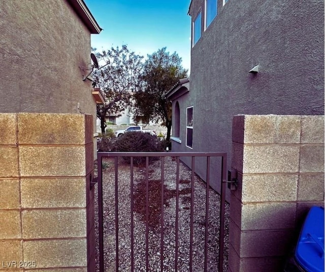 view of property exterior featuring stucco siding