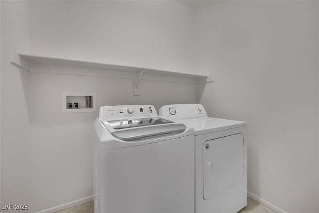 2749 Invermark St, Henderson, NV 89044 - laundry room featuring washer and clothes dryer and baseboards