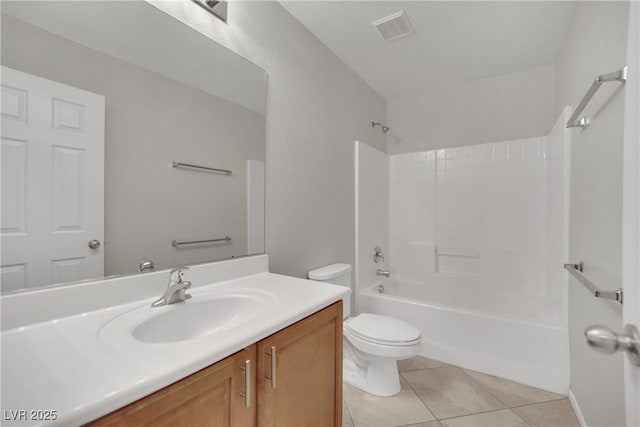 2749 Invermark St, Henderson, NV 89044 - bathroom featuring vanity, shower / bathtub combination, and tile patterned floors