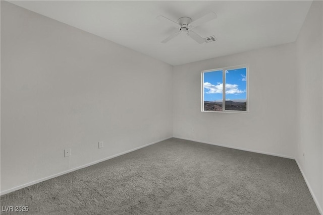 2749 Invermark St, Henderson, NV 89044 - spare room with ceiling fan and carpet flooring