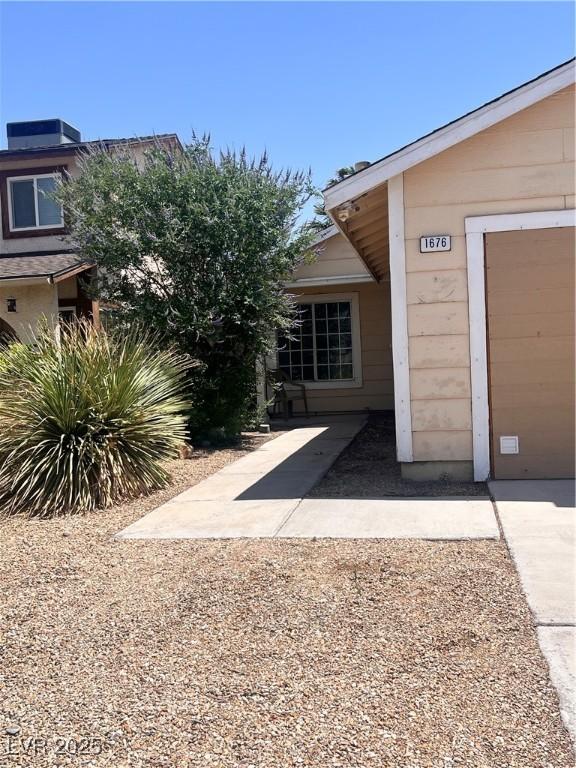1676 Divinity St, Las Vegas, NV 89142 - view of exterior entry