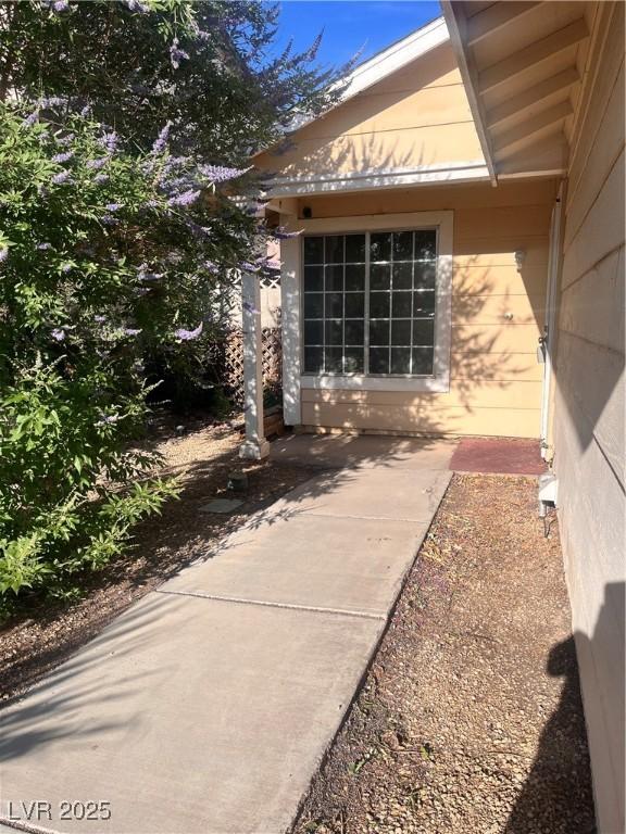 1676 Divinity St, Las Vegas, NV 89142 - view of doorway to property