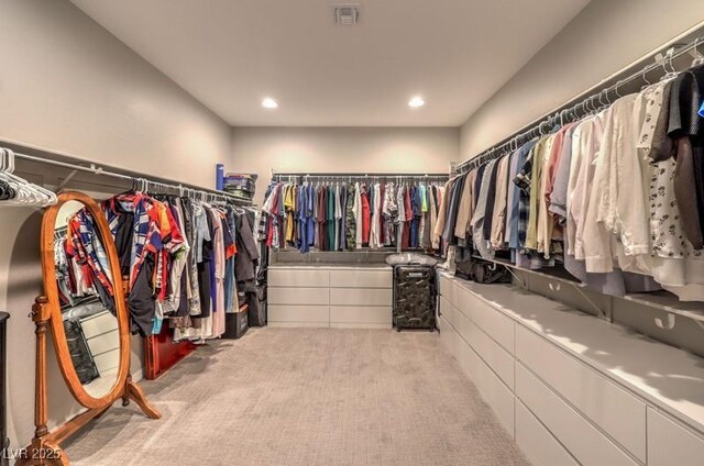 8257 Skye Peak St, Las Vegas, NV 89166 - walk in closet with carpet floors