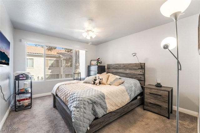 3066 Tarpon Dr Unit 204, Las Vegas, NV 89120 - carpeted bedroom featuring baseboards and a ceiling fan