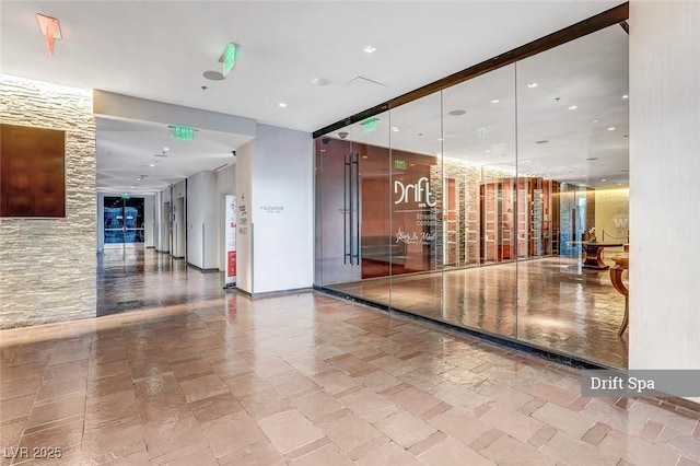 view of community lobby