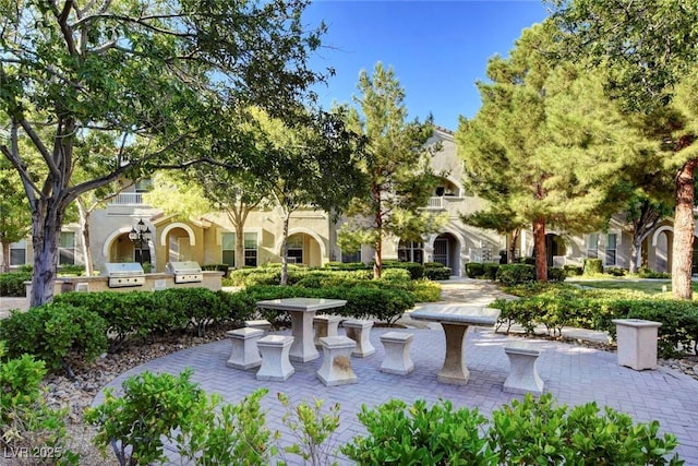 surrounding community featuring exterior kitchen