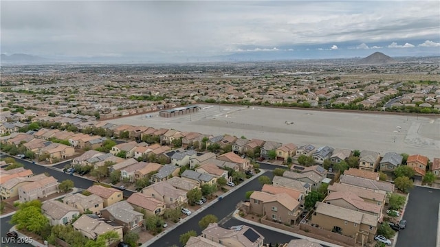 aerial overview of property's location with nearby suburban area