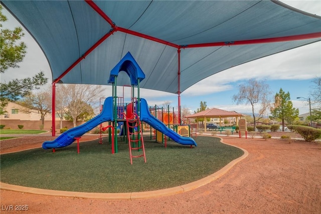 view of communal playground