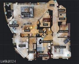 9101 Alta Dr Unit 507, Las Vegas, NV 89145 - property floor plan