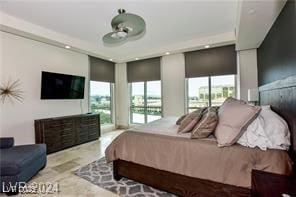 9101 Alta Dr Unit 507, Las Vegas, NV 89145 - bedroom with recessed lighting