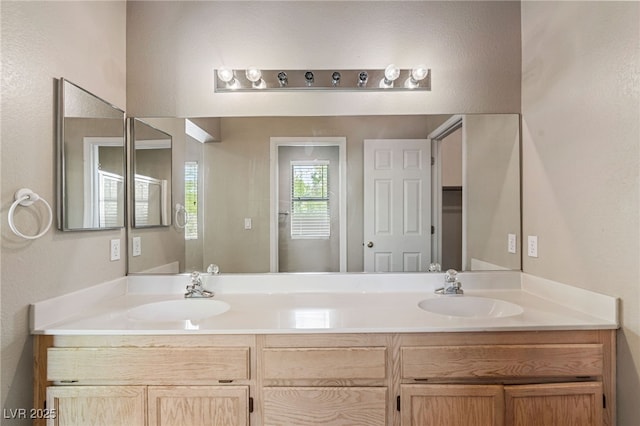 4517 Rodman Dr, Las Vegas, NV 89130 - full bath featuring double vanity