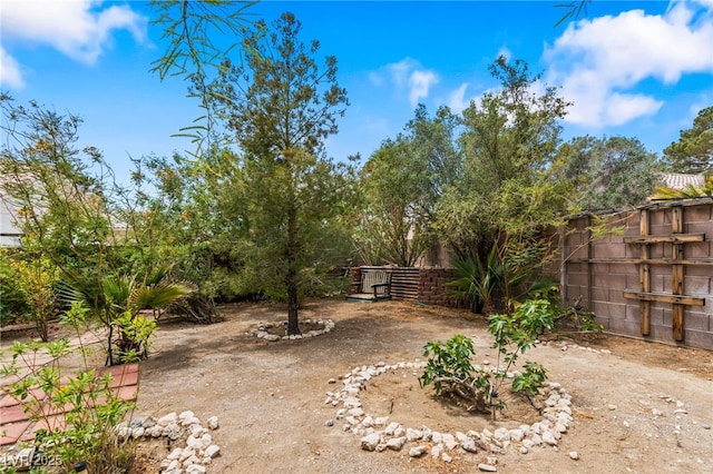 4517 Rodman Dr, Las Vegas, NV 89130 - view of yard featuring fence