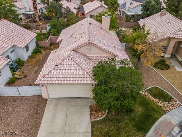 4517 Rodman Dr, Las Vegas, NV 89130 - aerial view of residential area