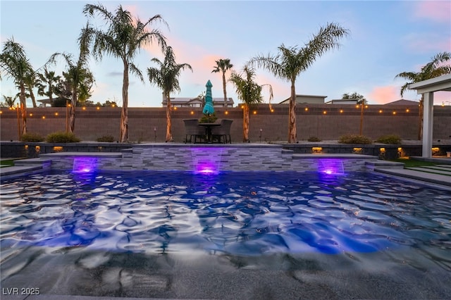 5865 Alice Landing Ct, Las Vegas, NV 89149 - view of swimming pool featuring a fenced backyard