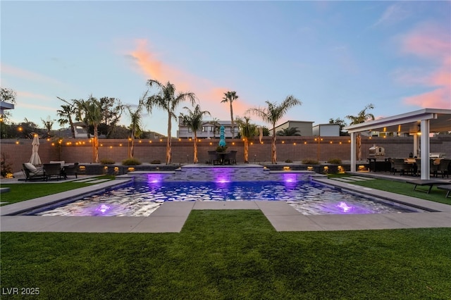 5865 Alice Landing Ct, Las Vegas, NV 89149 - view of pool featuring a patio area