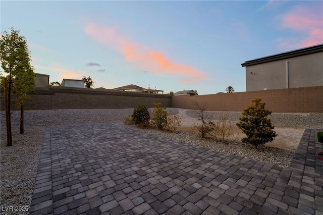 5865 Alice Landing Ct, Las Vegas, NV 89149 - view of patio / terrace with a fenced backyard