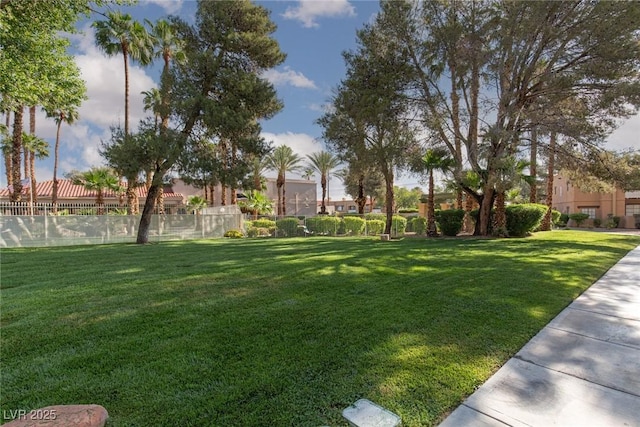 view of yard