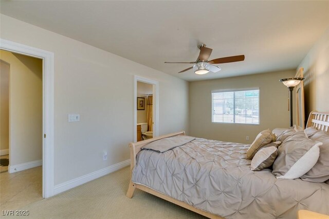 9524 Tyler Rose St, Las Vegas, NV 89178 - bedroom featuring baseboards and ceiling fan
