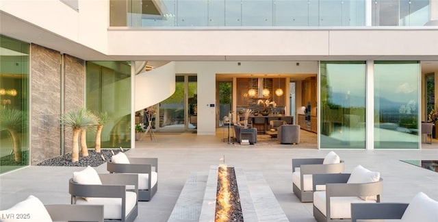 13 Rockstream Dr, Henderson, NV 89012 - view of patio / terrace with outdoor lounge area