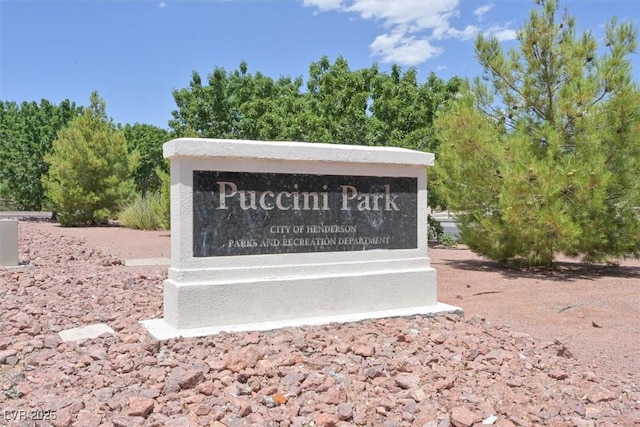 1221 Diamond Valley St, Henderson, NV 89052 - view of community / neighborhood sign