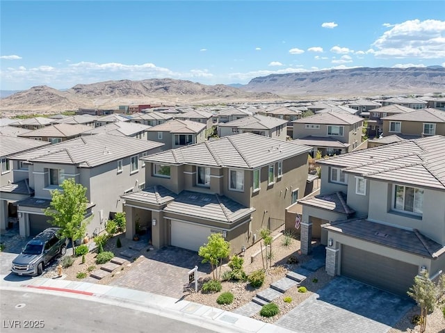 12429 Alpenglow Ct, Las Vegas, NV 89138 - aerial perspective of suburban area featuring mountains