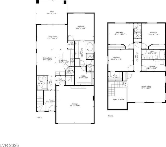 12429 Alpenglow Ct, Las Vegas, NV 89138 - view of home floor plan