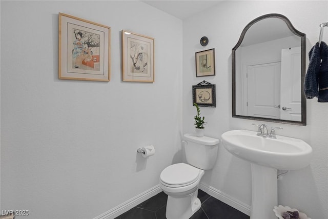 12429 Alpenglow Ct, Las Vegas, NV 89138 - half bath featuring tile patterned flooring and toilet